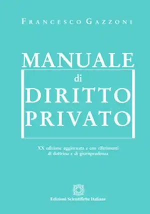 Manuale Diritto Privato fronte