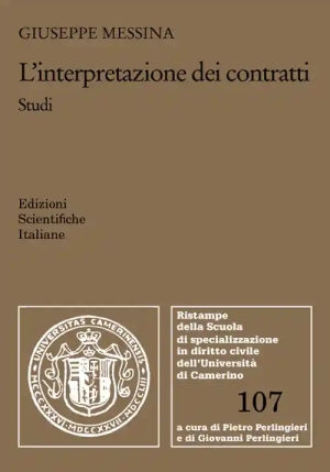 Interpretazione Dei Contratti. fronte