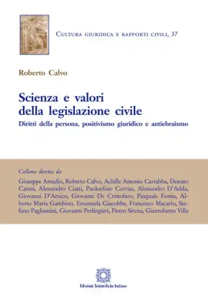 Scienza E Valori Della Leg. fronte