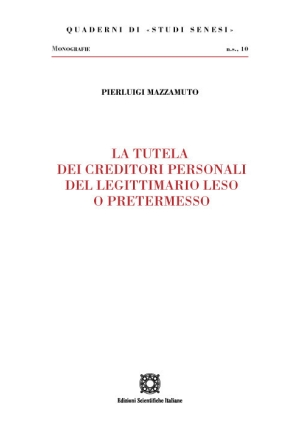 Tutela Dei Creditori Person fronte