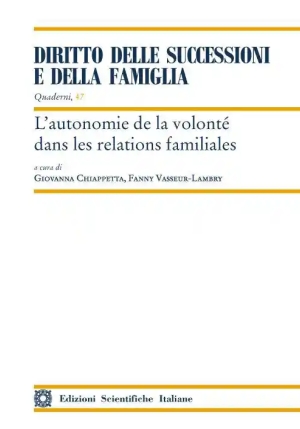 Autonomie De La Volonte' fronte