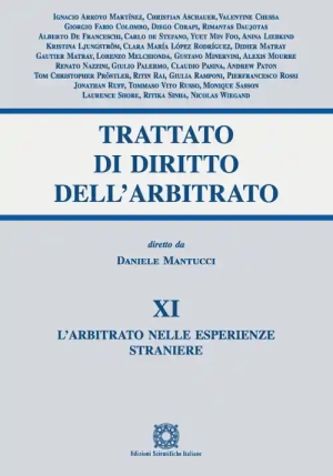 Arbitrato - Trattato Dir.arb. fronte