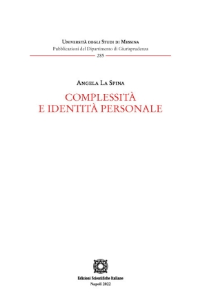 Complessita' Identita' Persona fronte