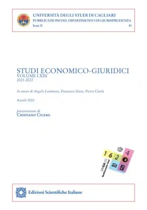 Studi Economico-giuridici fronte