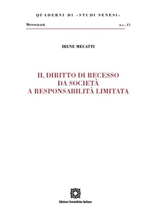 Diritto Recesso Da Srl fronte