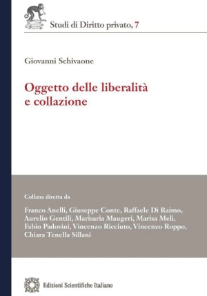 Oggetto Liberalita' fronte