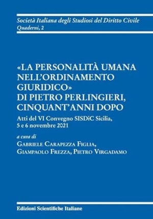 Personalita' Umana Ordinamento fronte