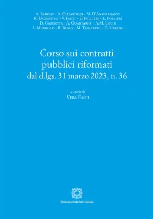 Corso Sui Contratti Pubblici fronte