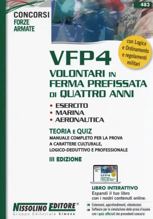 Vfp4 Volontari Ferma Prefiss. 4 Anni fronte