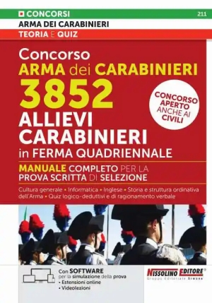 3852 Allievi Carabinieri Ferma Quadrien fronte