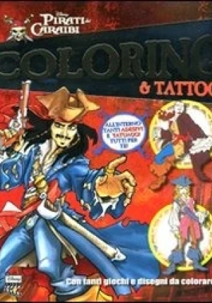 Pirati Dei Caraibi. Coloring & Tattoo fronte