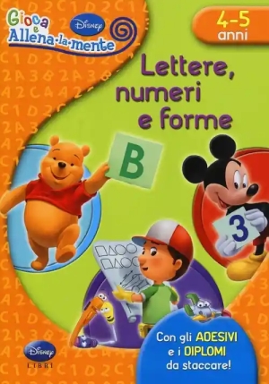 Lettere, Numeri E Forme. Kit. Ediz. Illustrata. Con Gadget fronte