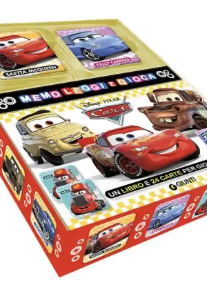 Cars. Memo Leggi E Gioca. Ediz. A Colori. Con 24 Carte fronte