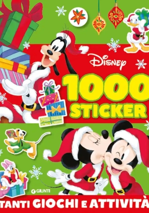 1000 Sticker. Natale Disney. Ediz. A Colori fronte