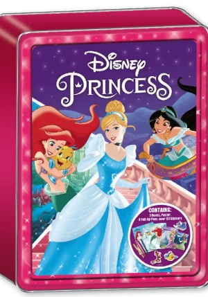 Disney Princess. Storie Di Latta. Con Adesivi. Ediz. A Colori. Con 4 Pennarelli. Con Poster fronte