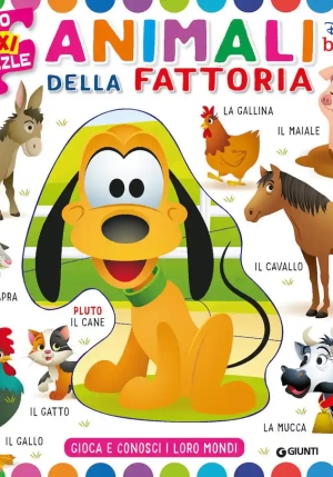 Animali Della Fattoria. Baby Libro Maxi Puzzle. Ediz. A Colori fronte