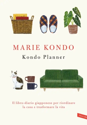 Kondo Planner. Il Libro-diario Giapponese Per Riordinare La Casa E Trasformare La Vita fronte