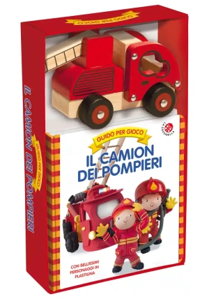 Guido Il Camion Dei Pompieri. Guido Per Gioco. Ediz. A Colori. Con Prodotti Vari: Giocattolo In Legn fronte