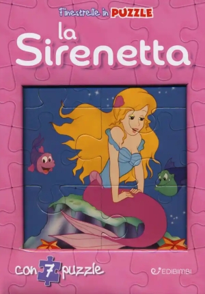 Sirenetta. Finestrelle In Puzzle. Ediz. A Colori (la) fronte