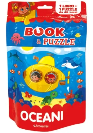 Oceani. Book&puzzle. Ediz. Illustrata fronte