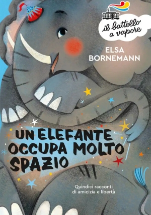 Elefante Occupa Molto Spazio (un) fronte