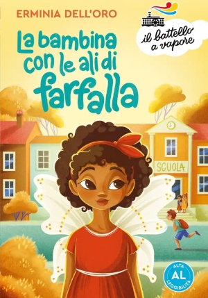 Bambina Con Le Ali Di Farfalla. Ediz. Ad Alta Leggibilit? (la) fronte