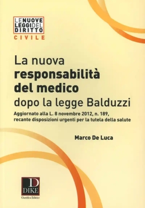 Nuova Responsabilita' Medico fronte