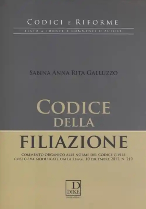 Codice Della Filiazione fronte