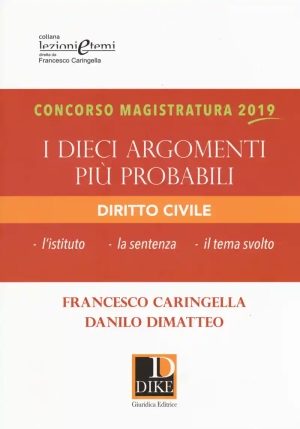 10 Argomenti Probabili - Diritto Civile fronte