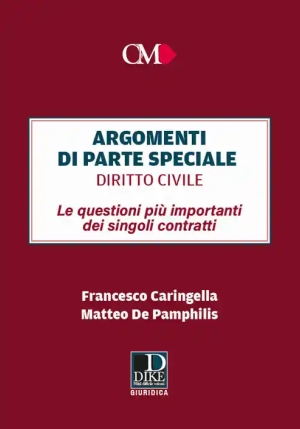 Argomenti Parte Speciale Dir.civile fronte