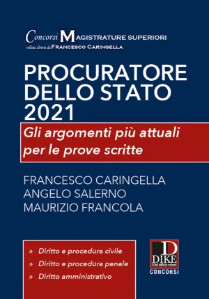 Procuratore Dello Stato 2022 P.scritte fronte