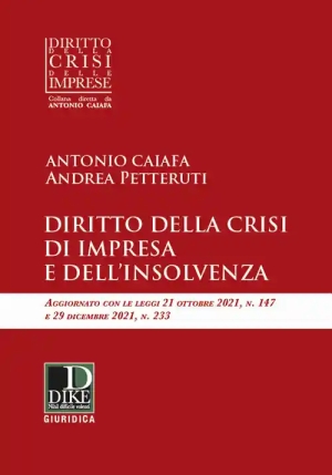 Diritto Crisi Impresa E Insolvenza fronte