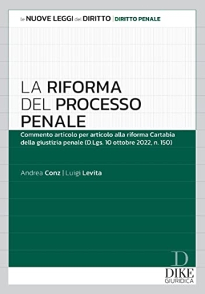 Riforma Del Processo Penale fronte