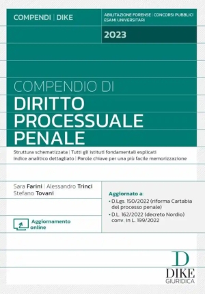 Compendio Dir.processuale Penale 2023 fronte