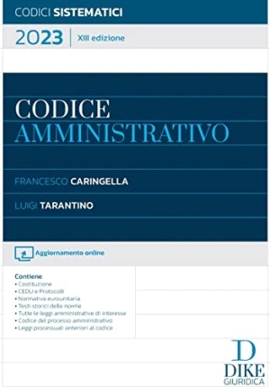 Codice Amministrativo 2023 Magistratura fronte