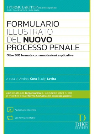 Formulario Illustrato Nuovo Processo Penale fronte