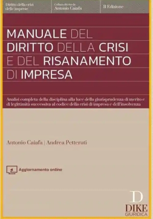 Manuale Dir.crisi Risanamento Impresa fronte