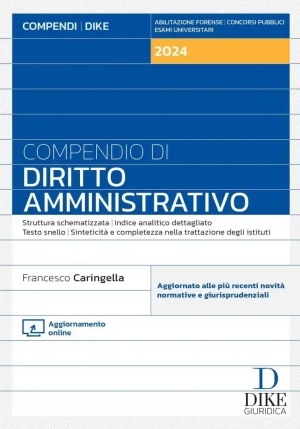 Compendio Diritto Amministrativo 2024 fronte