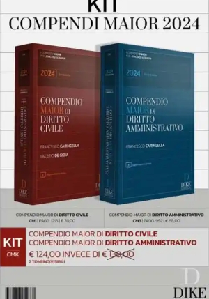 Kit 2v - Compendi Maior - Civile + Amministrativo fronte