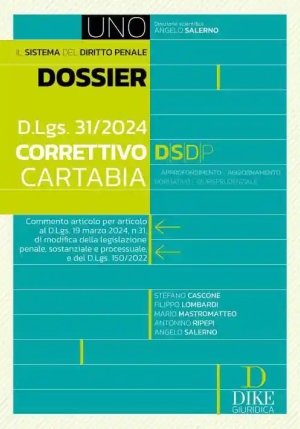 Dossier Correttivo Cartabia Dlgs 312024 fronte