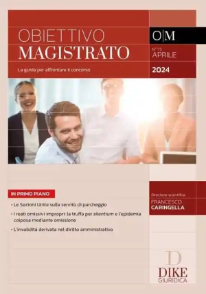 Rivista Obiettivo Magistrato 4-2024 fronte