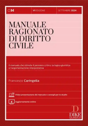 Manuale Ragionato Diritto Civile 2024 fronte