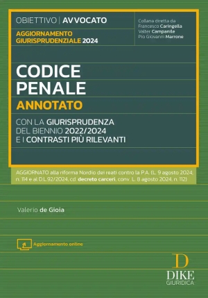 Codice Penale Ann. Giurisp.biennio 2224 fronte