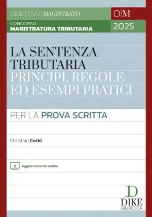 Sentenza Tributaria Per Prova Scritta fronte