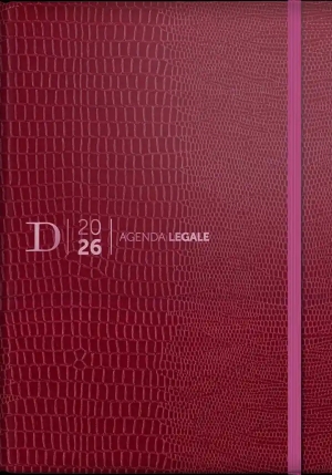 Agenda Legale 2026 - Fuxia fronte