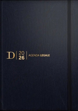 Agenda Legale 2026 - Blu fronte