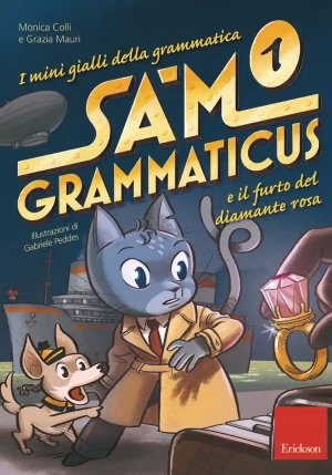 Mini Gialli Della Grammatica (i). Vol. 1: Sam Grammaticus E Il Furto Del Diamante Rosa fronte