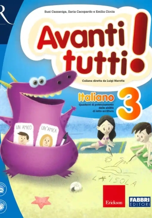 Avanti Tutti! Italiano. Per La Scuola Elementare. Vol. 3 fronte