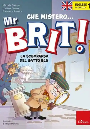 Inglese In Giallo. Mistero Mr. Brit. Vol. 1: La Scomparsa Del Gatto Blu fronte