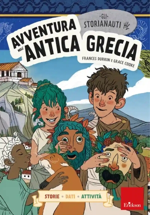 Avventura Nell'antica Grecia. Gli Storianauti fronte